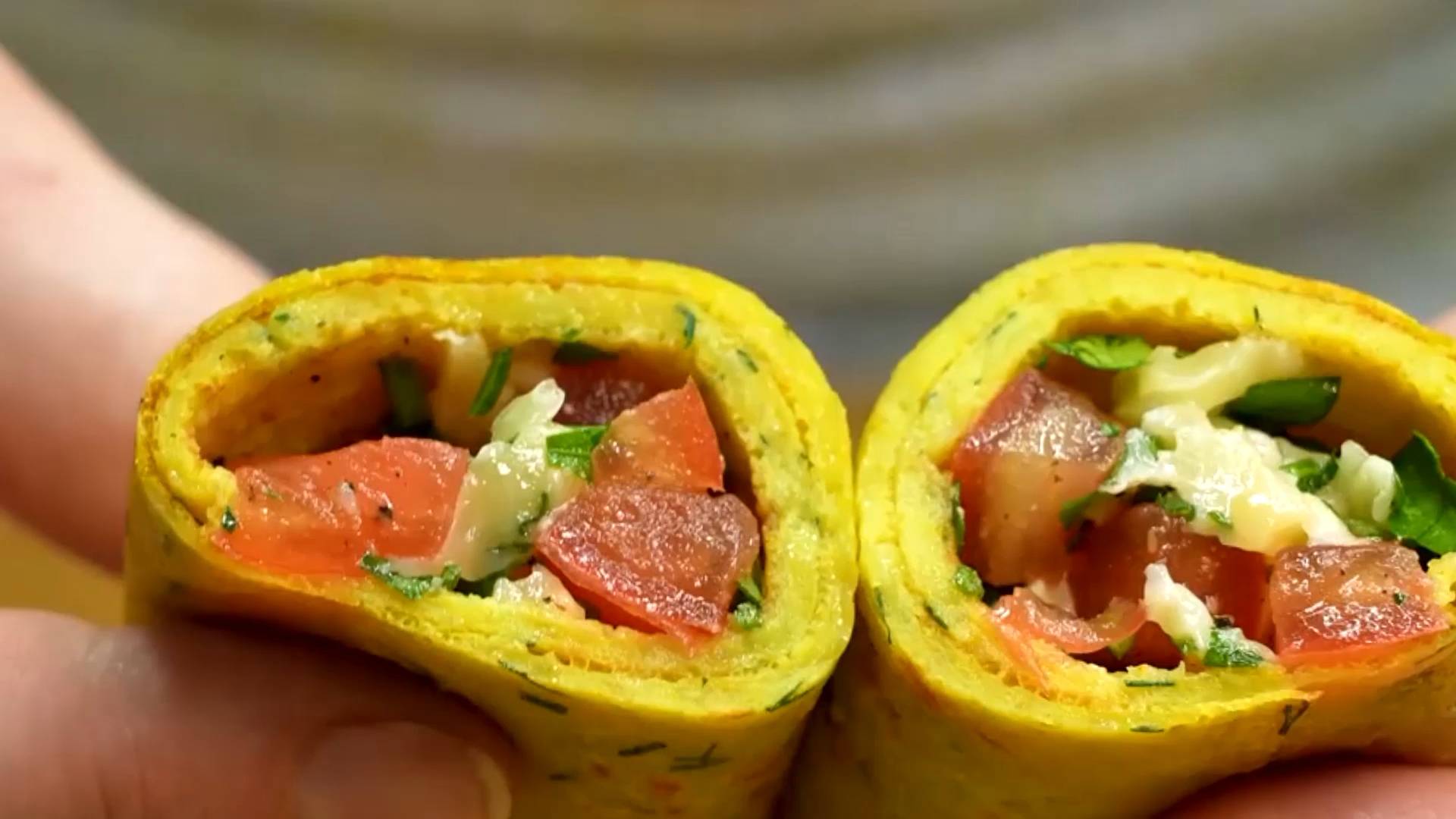 Картофельные блинчики с начинкой смотреть онлайн