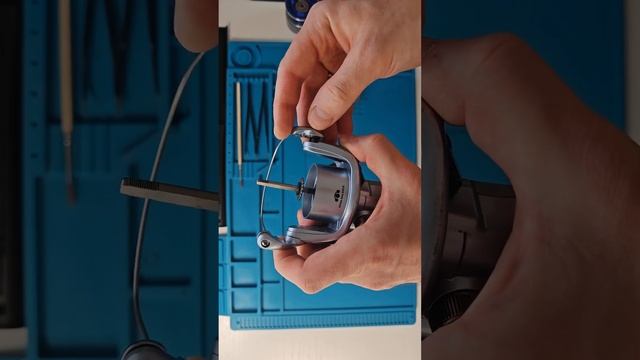 Ремонт душки лесоукладывателя, рыболовная катушка Shima