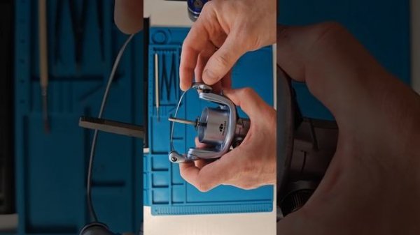 Ремонт душки лесоукладывателя, рыболовная катушка shima