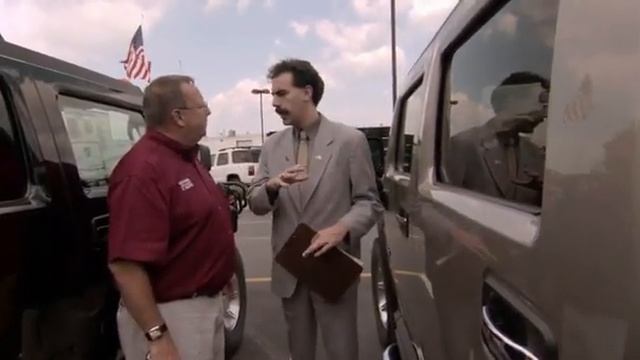 Борат - Если эта машина въехай в толпу цыган смотреть онлайн