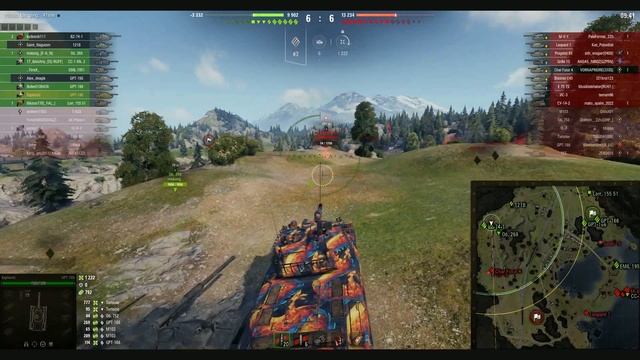 GPT-166 тт 8-ого уровня нации Китая. Мастер, бой с 10-ми. В этот раз ВБР был на моей стороне!