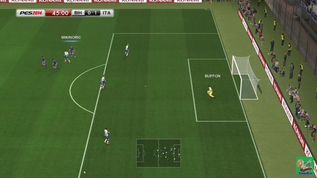 PES 2014 WC. Bosnia - Italy смотреть онлайн