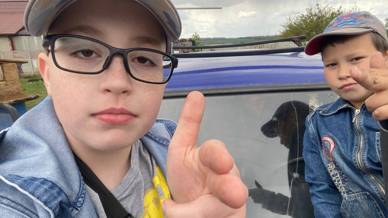 Обзор на гулянье с Вовой.