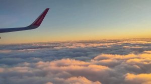 Вид из окна самолета