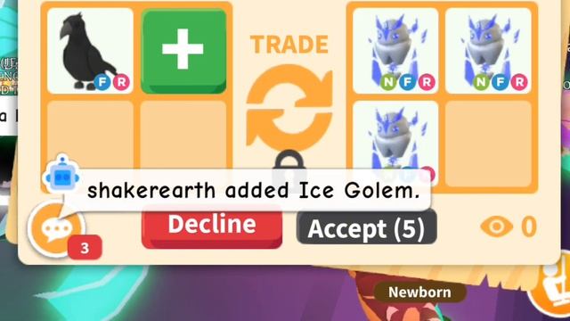 ШОК ТРЕЙДИ НА ФР ВОРОНА В АДОПТ МИ смотреть онлайн