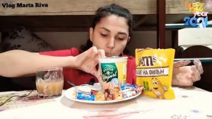 MUKBANG Pink Uzbek creamy dessert|asmr|глин в пасте|асмр|ем мел