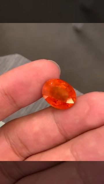 Спессартин, гранат, 15,29 карат, Танзания