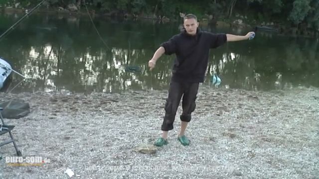 Ловля сома на донку с подводным поплавком. Team Euro-som.de