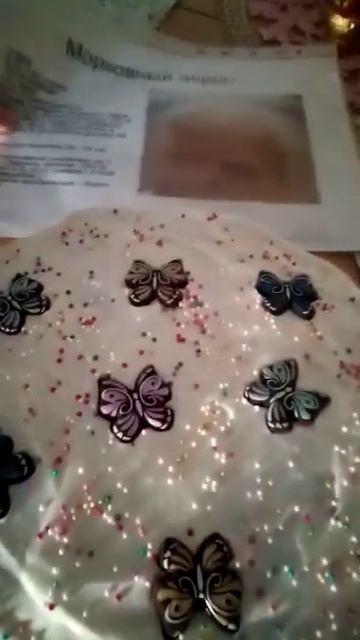 Морковный Пирог со сметанным Кремом.