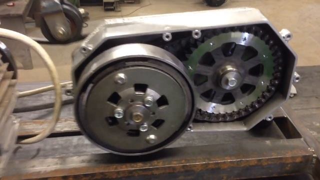 Редуктор с центробежным сцеплением. смотреть онлайн