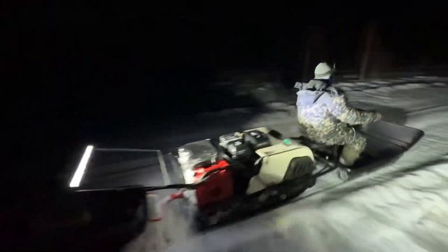 Мотобуксировщик толкач Snowdog Wide Z460r и Snowdog Sport Z460r  едем н?