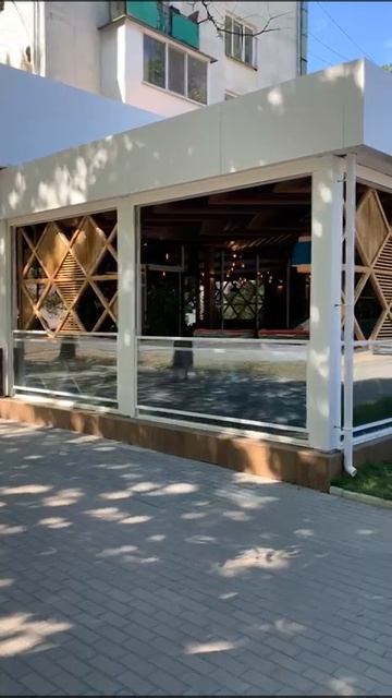 Гильотинное остекление Decolife W500 - Севастополь (1)