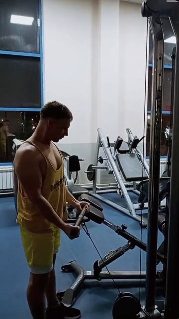 Нижняя тяга на бицепс. Верхняя тяга. КачокСИнвалиднос? смотреть онлайн