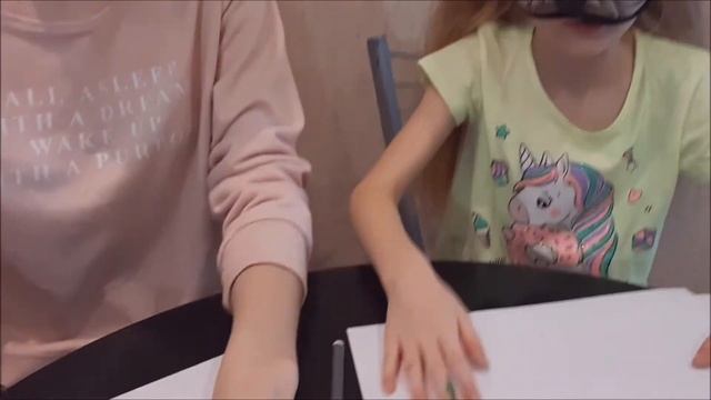 Челлендж, рисуем с закрытыми глазами смотреть онлайн