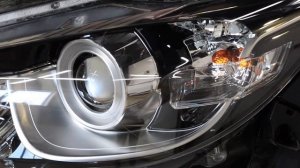 Установка BILED модулей Мазда сх 5.