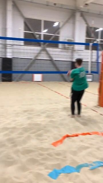 Одно из лучших упражнений для нападающего удара 🔥💪🏐#волейбол #volley #нападающийудар смотреть онлайн