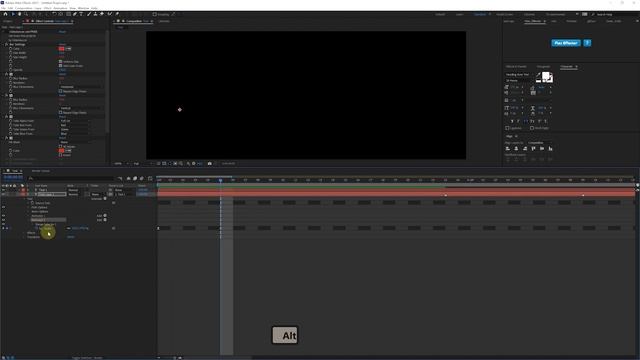 Субтитры в After Effects tutorial | Анимация текста маркерами смотреть онлайн