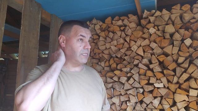 Сколько дров привёз ГАЗон. #дрова смотреть онлайн