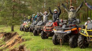 Квадроциклы на выезде   AODES PATHCROSS 2025мг.  Формула 7 СЕВЕР +7 495 987 36 00