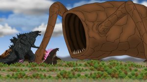 Годзила против земленого пожирателя