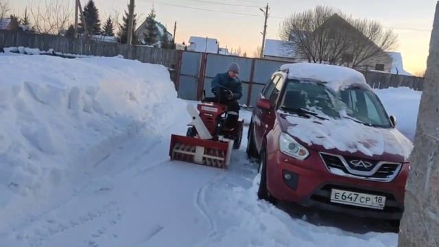 МТ-110 снегоуборщик