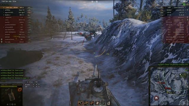 AMX 30 1er prototype, Заполярье, Стандартный бой