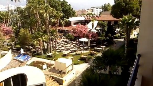 Labranda Alantur 5*. Вид сверху, большой бассейн.