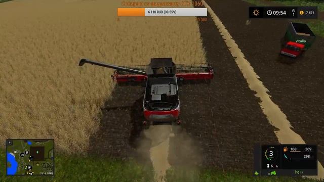 Farming Simulator 17 // кооп // Село Каменка v 1.0.2, # 35. смотреть онлайн