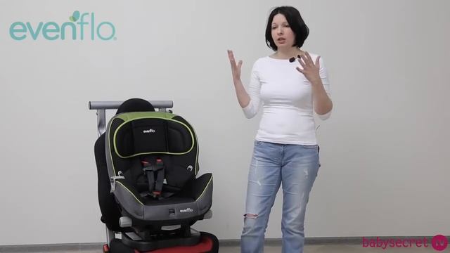 Обзор по автокреслу Evenflo Triumph ProComfort Series смотреть онлайн