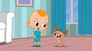 Развивающий музыкальный мультик «Привет малыш» 👶 песенка про паровоз 🚊🚃🚞