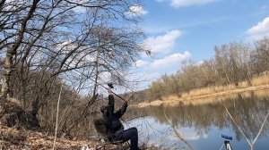 работа фидерного удилища zemex rampage