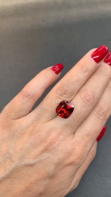 Гранат спессартин Кушон 11,77 Ct.Переходите в телеграм-ка