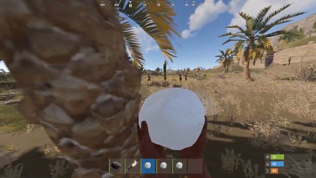 Снежки - Новогодняя имба в РАСТ/RUST смотреть онлайн