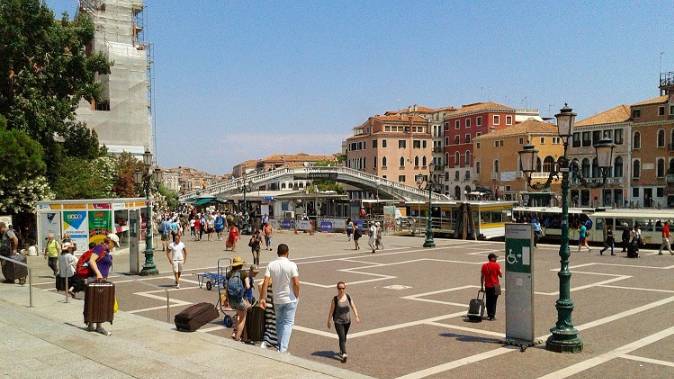 Венеция Санта Лючия ж/д вокзал (Часть 1) смотреть онлайн