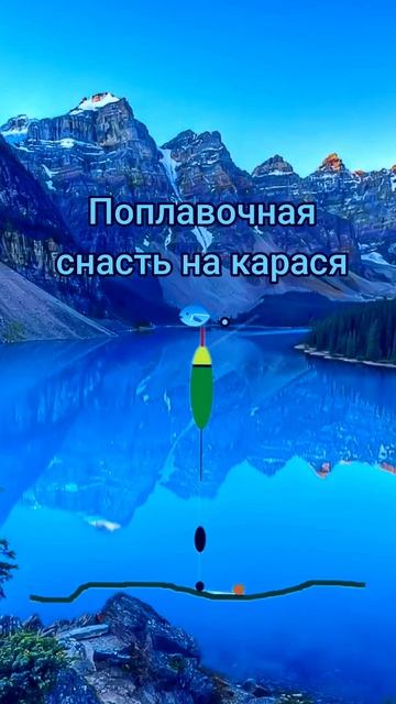 поплавочная снасть на карася.