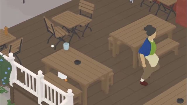 Untitled Goose Game #4 - Гусь готовится к ужину