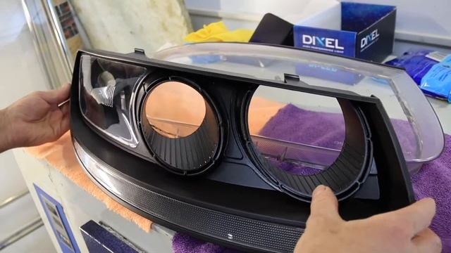 Установка BiLED модулей Optima Professional на Hyundai Santa FE смотреть онлайн