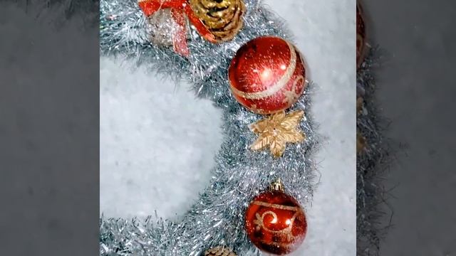 Новогодний венок🎄🎅☃️ смотреть онлайн