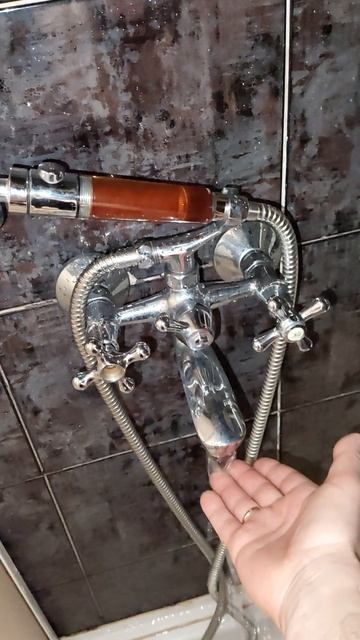 настройка воды в душе