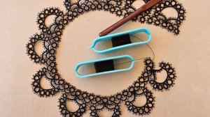 Плетём по схеме Ставаша вместе.
Обучение Фриволите Angela Gambka