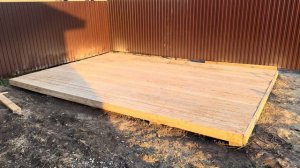 Ландшафт участка с нуля часть 2. Как построить подиум д