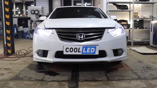 Установка BiLED модулей Dixel 3R X-Bright | Honda Accord смотреть онлайн