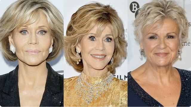 ОМОЛАЖИВАЮЩИЕ КОРОТКИЕ СТРИЖКИ 2025 ДЛЯ ЖЕНЩИН 50+60+70+ смотреть онлайн