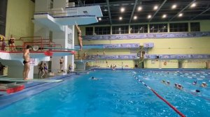 24 октября 2024. Прыжки в воду. Олимпийская деревня. Flydiving