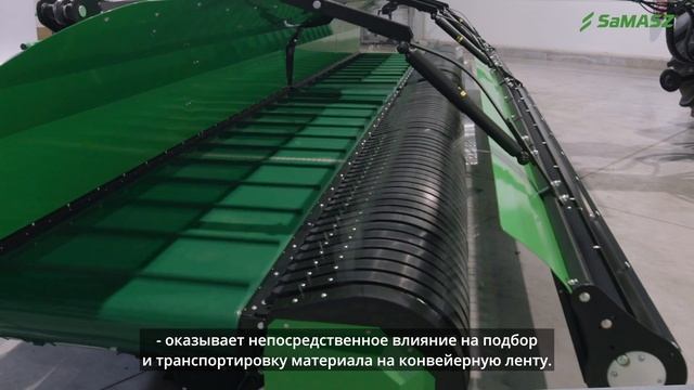 Ленточные грабли SaMASZ MRG 2-900 // Русские надписи