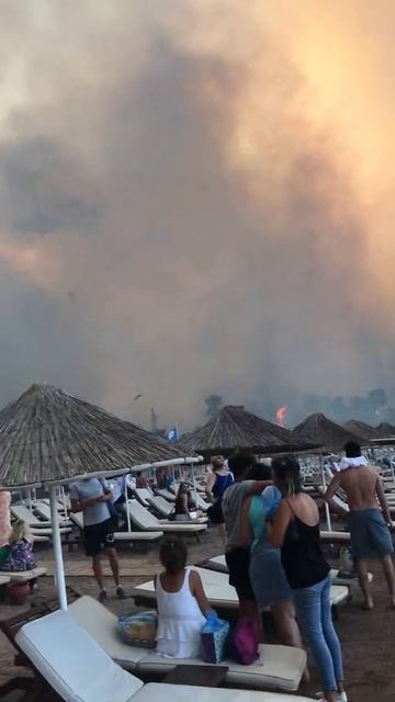 29.07.21. Пожар в Ичмелере, Турция смотреть онлайн
