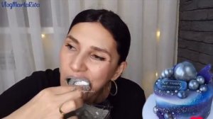 Ем мел в пасте. Мел в пасте. Паста из голубая узбечка