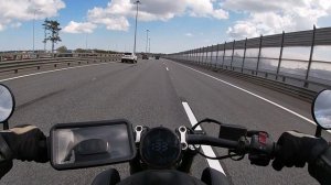 Voge CU 525 Тест-драйв от первого лица