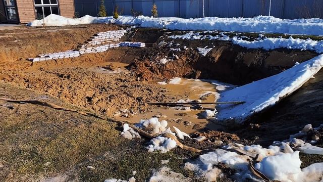 Копка пруда | выкопать пруд | котлован для пруда | строительство прудов ECOPOND