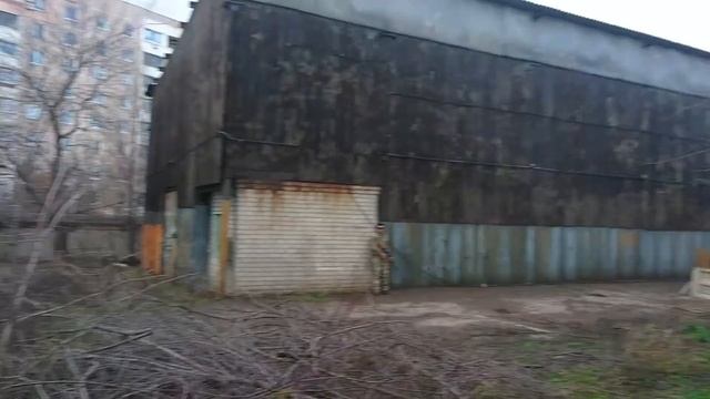 Страйкбол Запорожье, полигон Монолит 10.12.2017 -03- смотреть онлайн